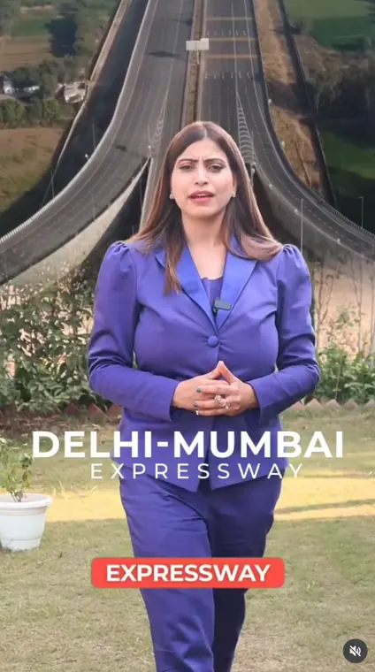 Ram Rattan Group reel — Delhi–Mumbai Expressway